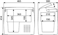 cdf-18 cool box dimensions